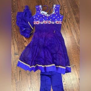 Kids Girls Anarkali Churidar